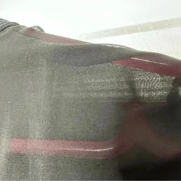 RW&CO Cardigan Long Sleeved Sheer Black Size Extra  Large - Picture 12 of 16